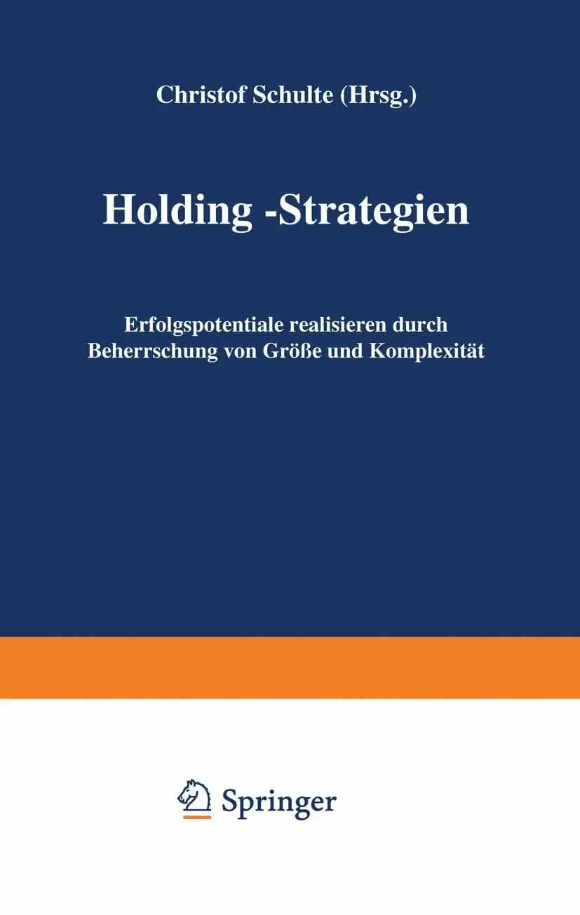 Cover: 9783322825254 | Holding-Strategien | Christof Schulte | Taschenbuch | 276 S. | Deutsch