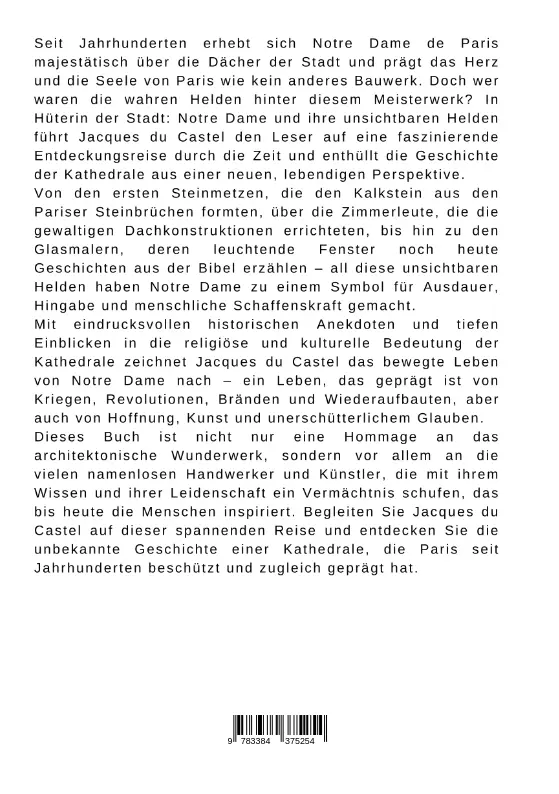 Bild: 9783384375254 | Hüterin der Stadt: Notre Dame und ihre unsichtbaren Helden | Castel