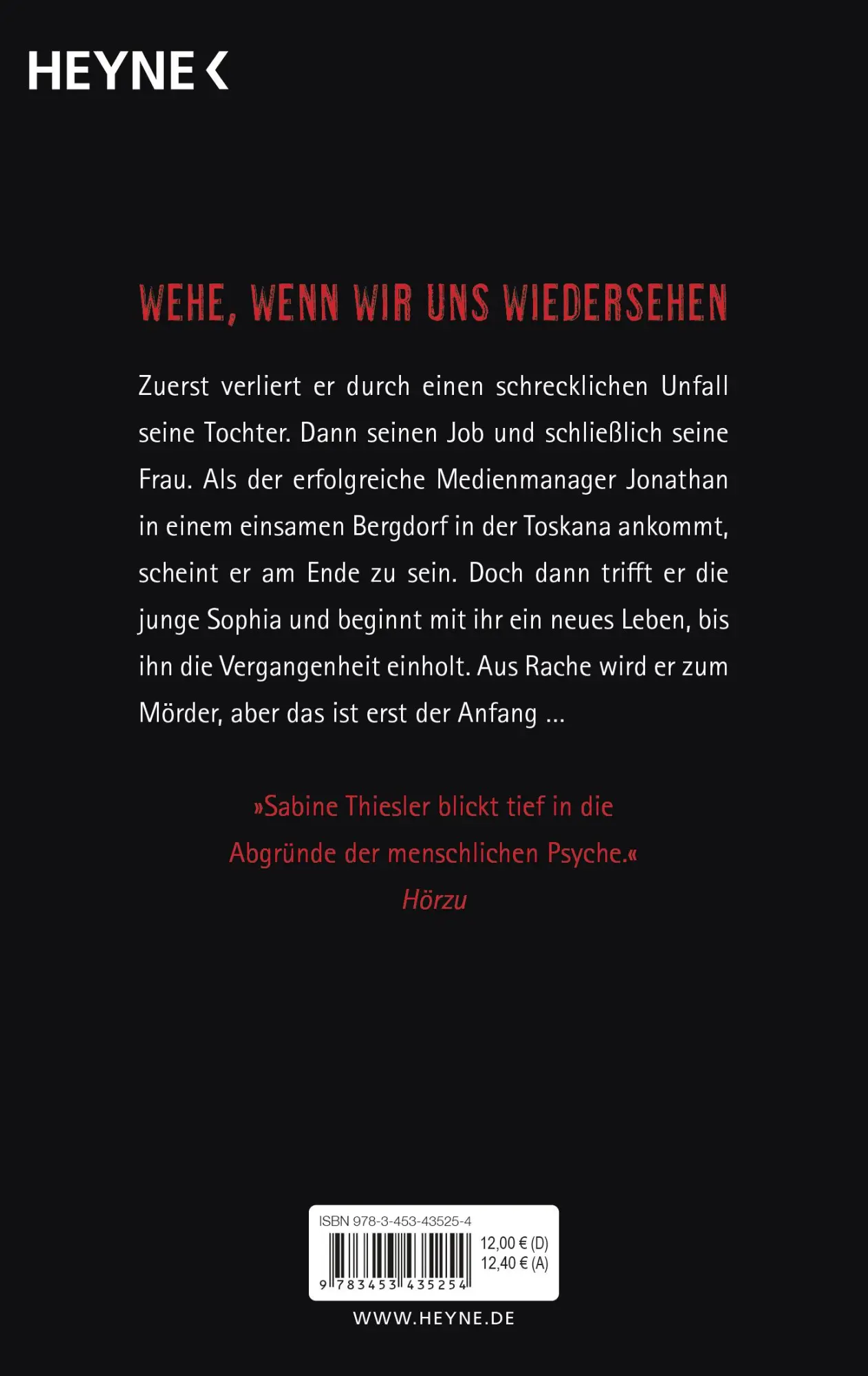 Bild: 9783453435254 | Der Menschenräuber | Sabine Thiesler | Taschenbuch | 463 S. | Deutsch