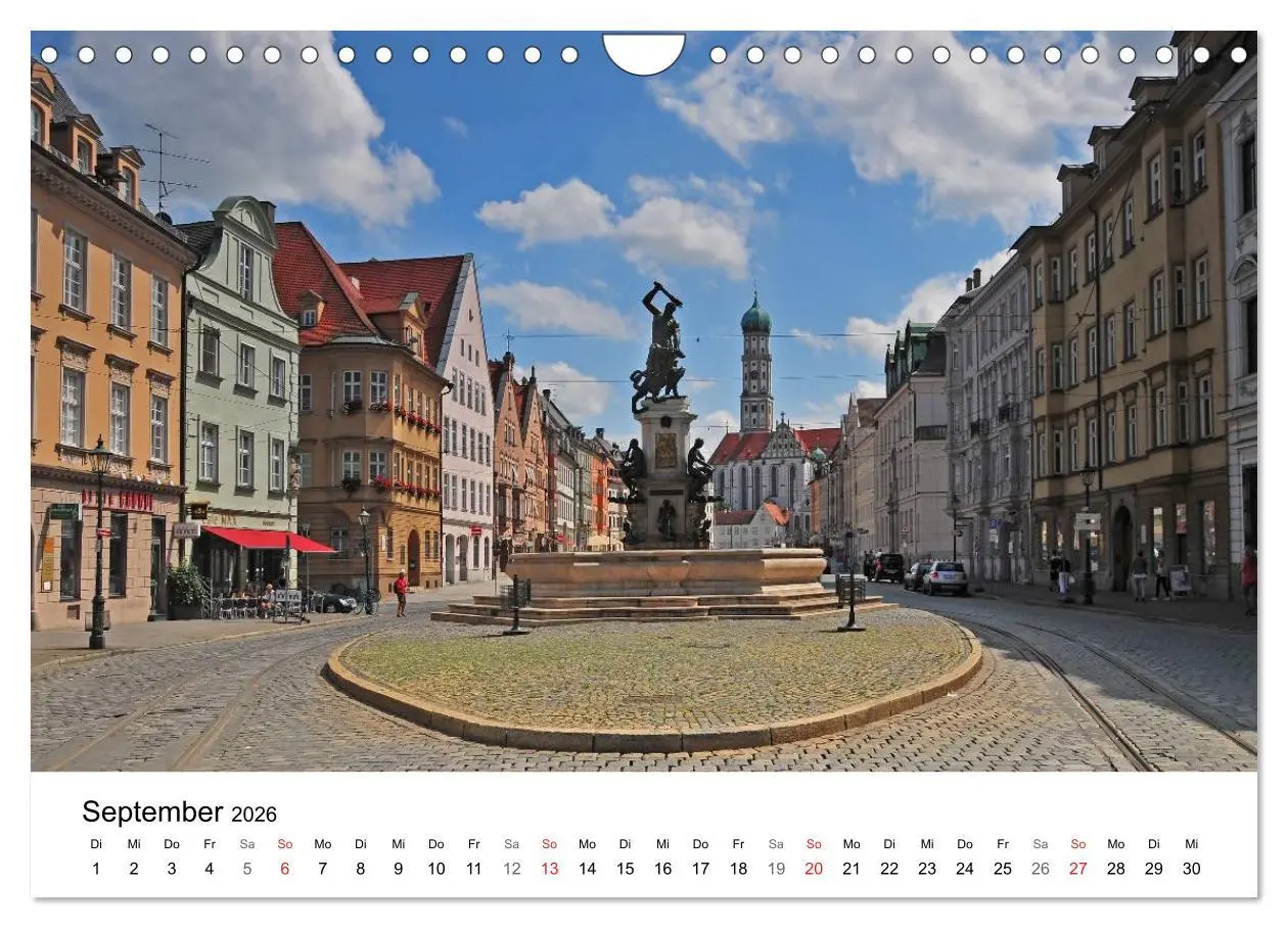 Bild: 9783457945254 | Augsburg - Die Highlights der schwäbischen Metropole (Wandkalender...