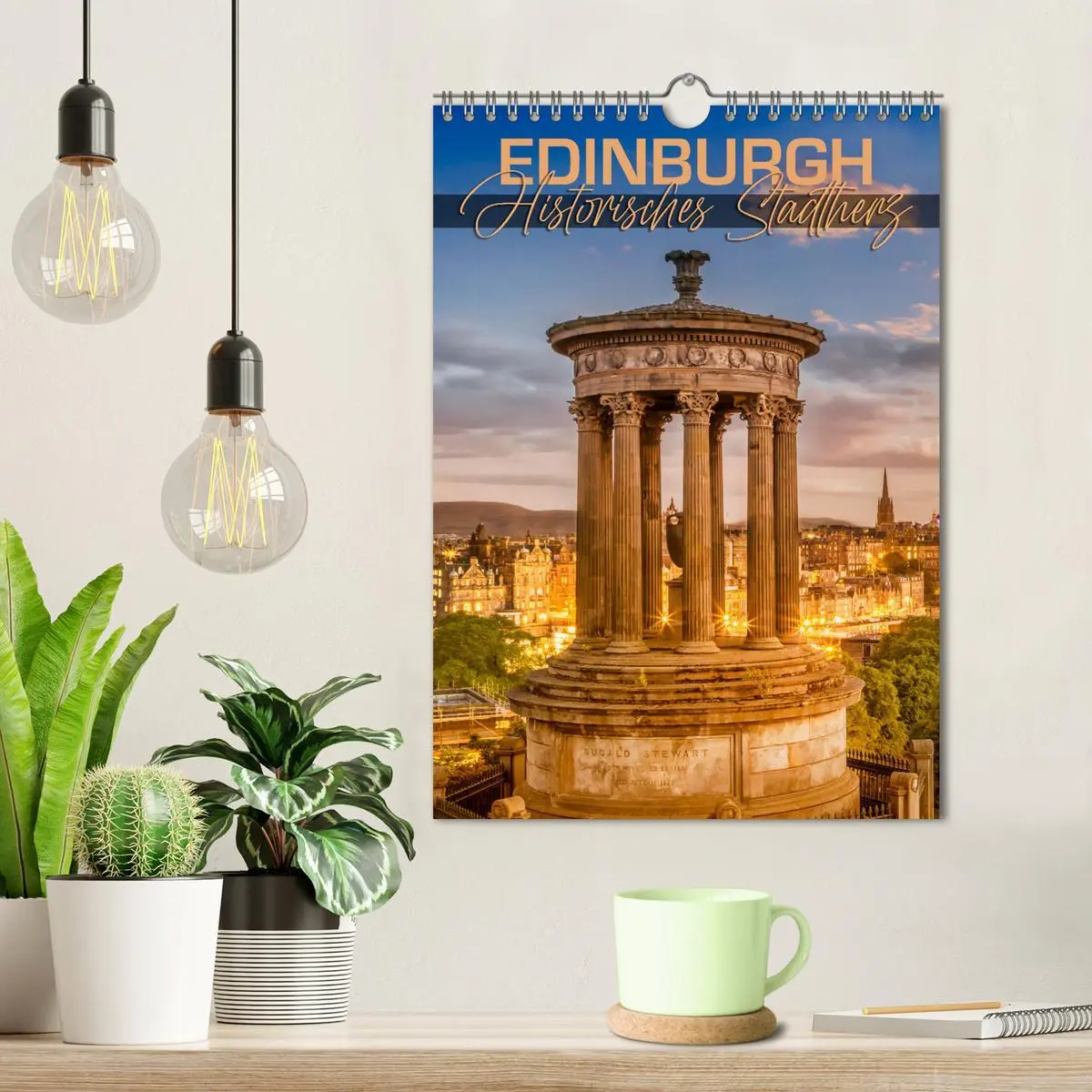Bild: 9783516345254 | EDINBURGH Historisches Stadtherz (Wandkalender 2026 DIN A4 hoch),...