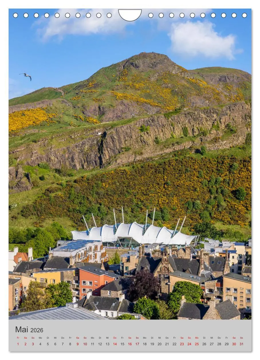 Bild: 9783516345254 | EDINBURGH Historisches Stadtherz (Wandkalender 2026 DIN A4 hoch),...