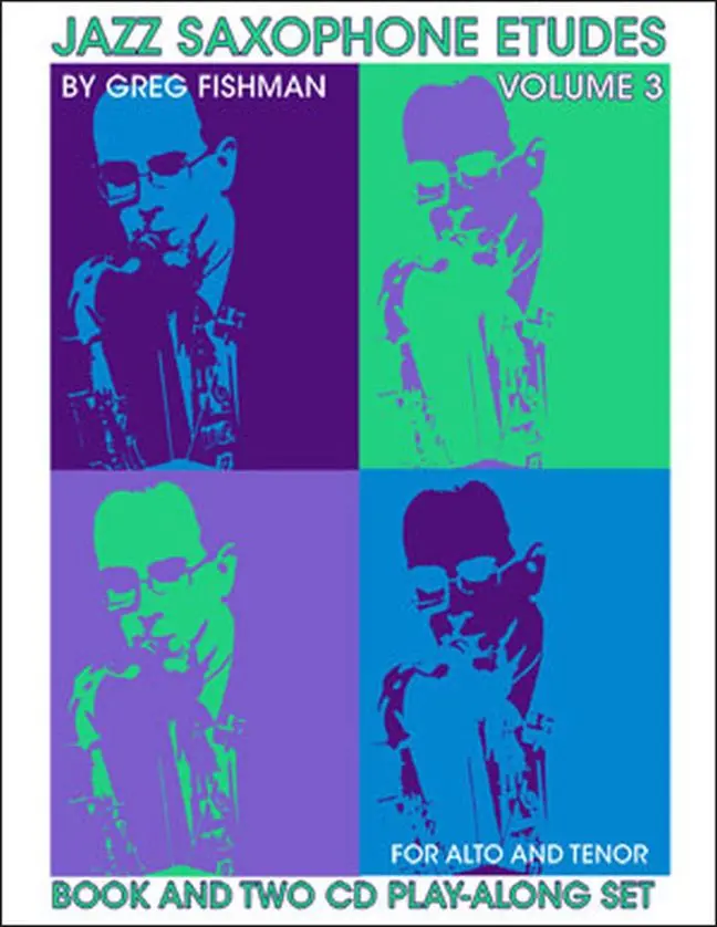 Cover: 9780976615354 | Jazz Saxophone Etudes Volume 3 | Greg Fishman | Buch + CD