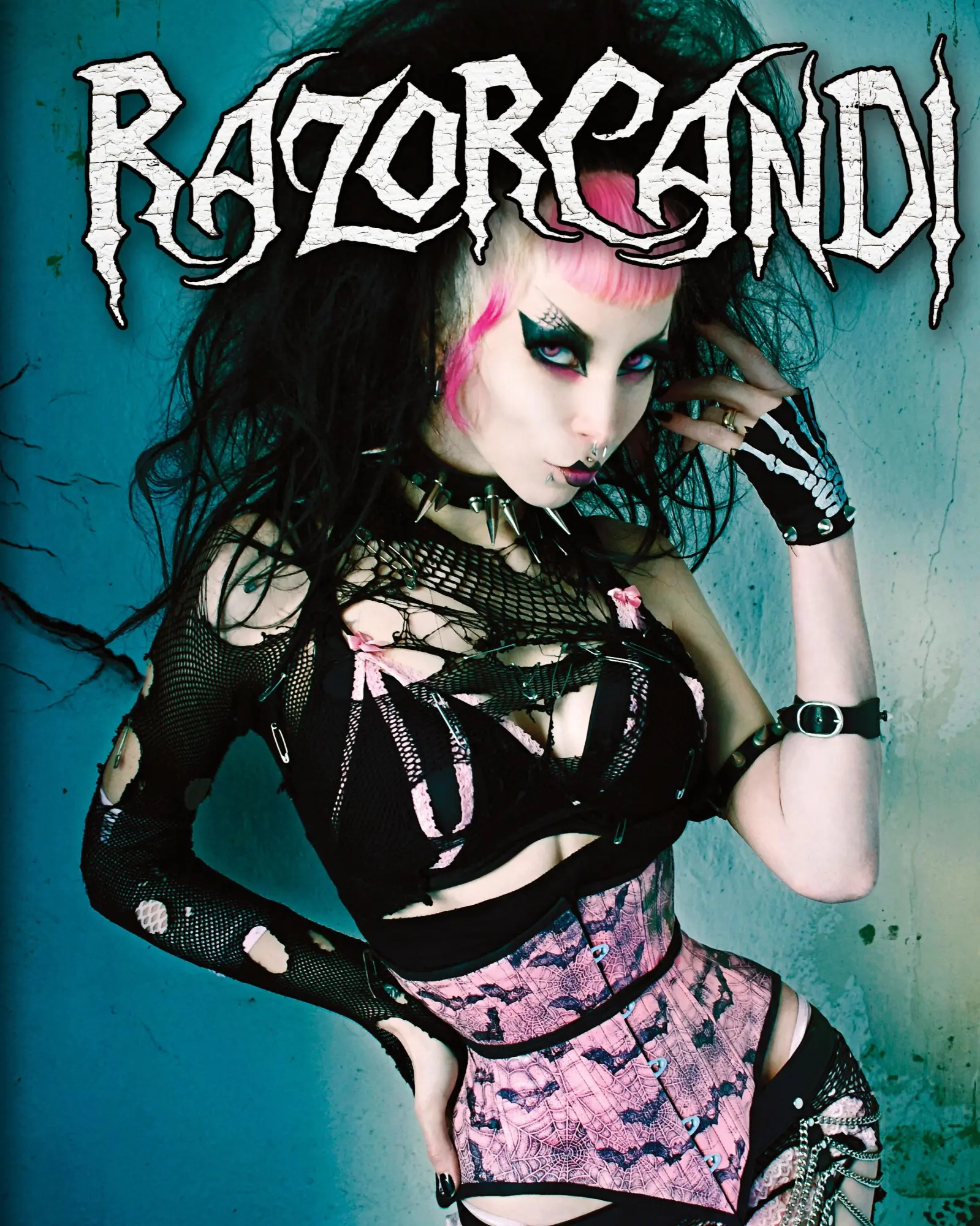 Cover: 9780984605354 | RazorCandi | Gothic Punk Deathrock Tattoo Pinup Icon | Razor Candi