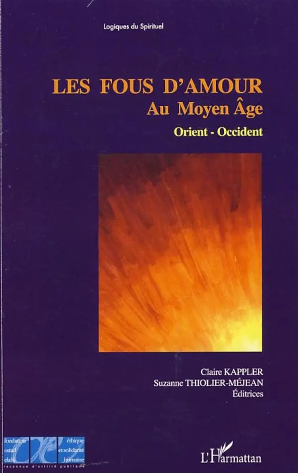 Cover: 9782296045354 | Les fous d'amours au Moyen Age | Claire Kappler (u. a.) | Taschenbuch