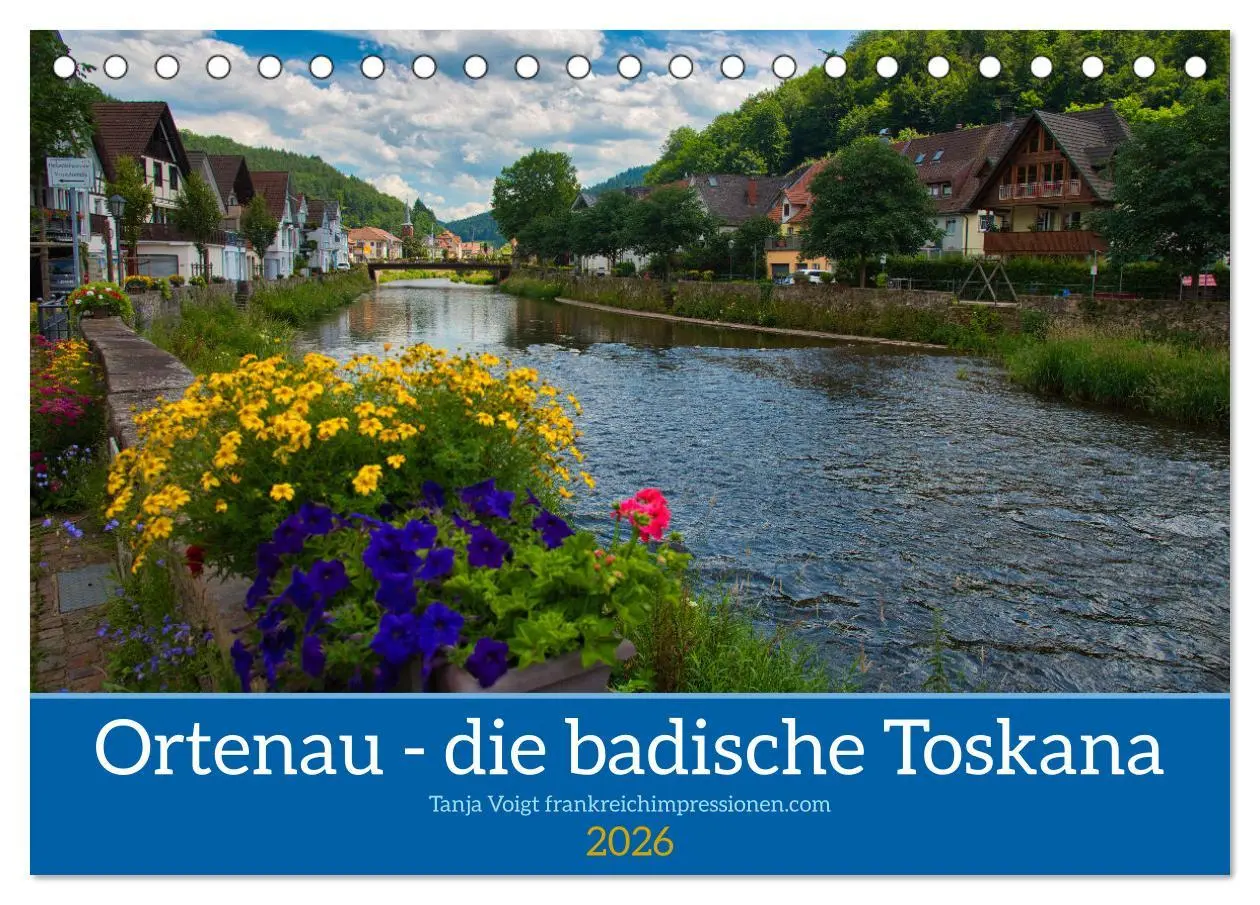 Cover: 9783457625354 | Ortenau - die badische Toskana (Tischkalender 2026 DIN A5 quer),...