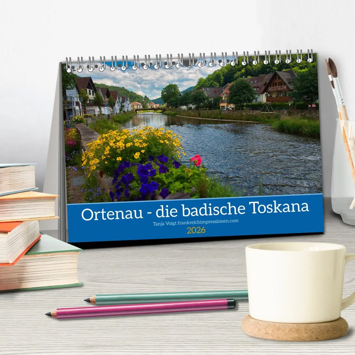 Bild: 9783457625354 | Ortenau - die badische Toskana (Tischkalender 2026 DIN A5 quer),...