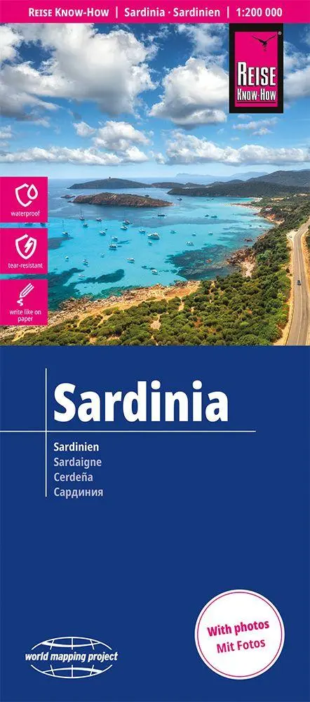 Cover: 9783831775354 | Reise Know-How Landkarte Sardinien Sardinia (1:200.000) | (Land-)Karte