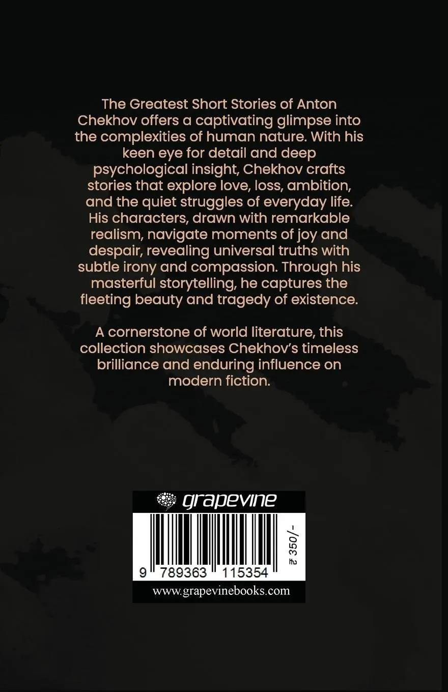 Rückseite: 9789363115354 | The Greatest Short Stories of Anton Chekhov | Anton Chekhov | Buch