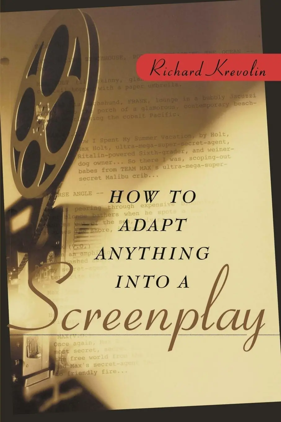 Cover: 9780471225454 | How to Adapt Anything Into a Screenplay | Richard Krevolin | Buch