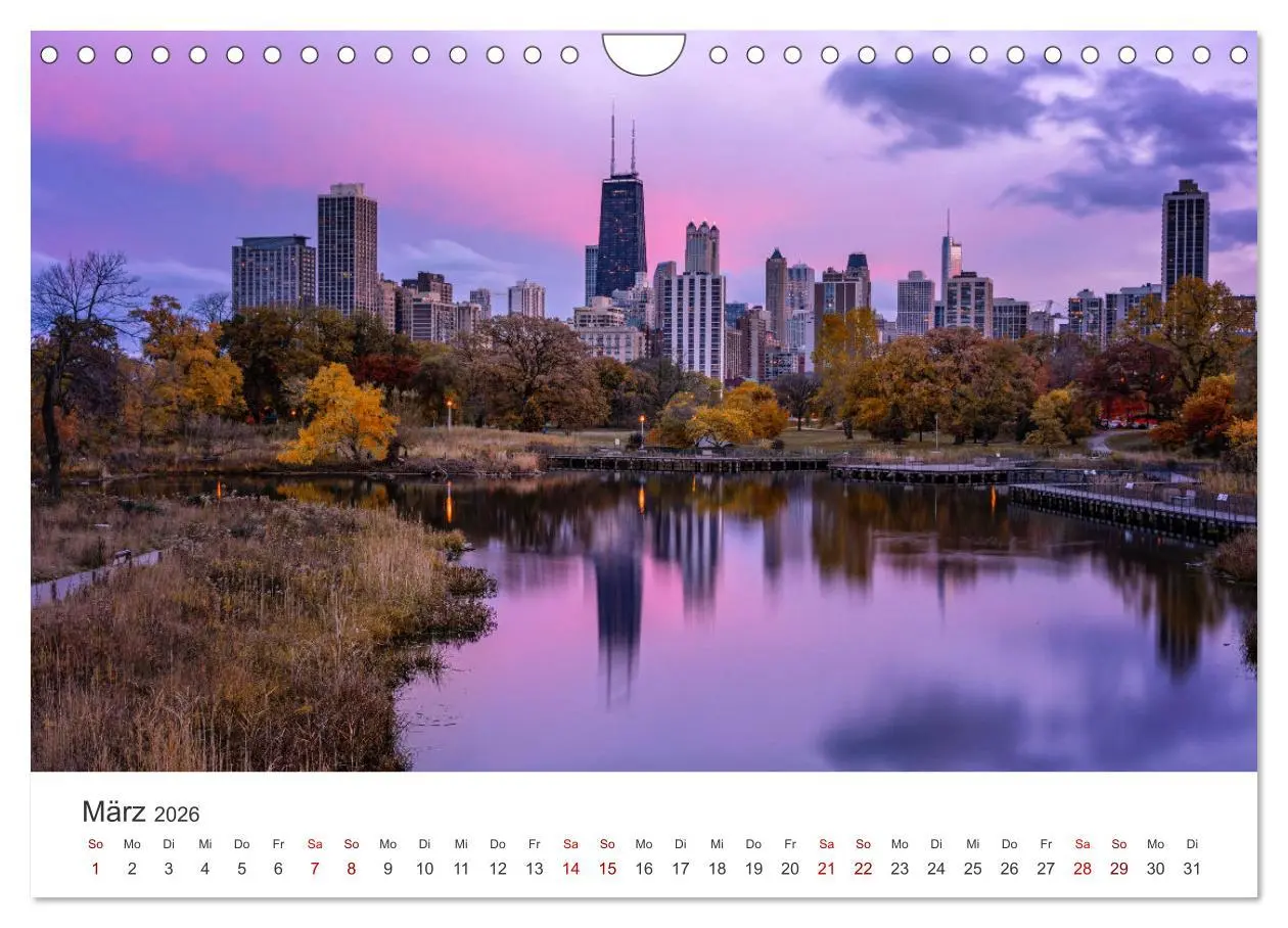 Bild: 9783457615454 | Chicago - Eine einzigartige Stadt. (Wandkalender 2026 DIN A4 quer),...