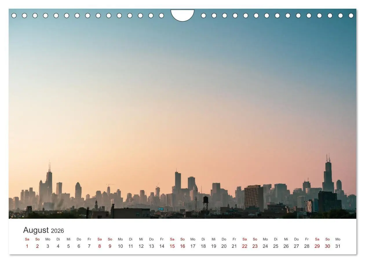 Bild: 9783457615454 | Chicago - Eine einzigartige Stadt. (Wandkalender 2026 DIN A4 quer),...
