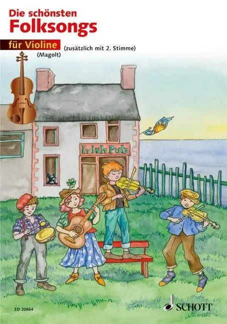 Cover: 9783795755454 | The most beautiful folk songs | 1-2 Violinen. Spielpartitur. | Buch