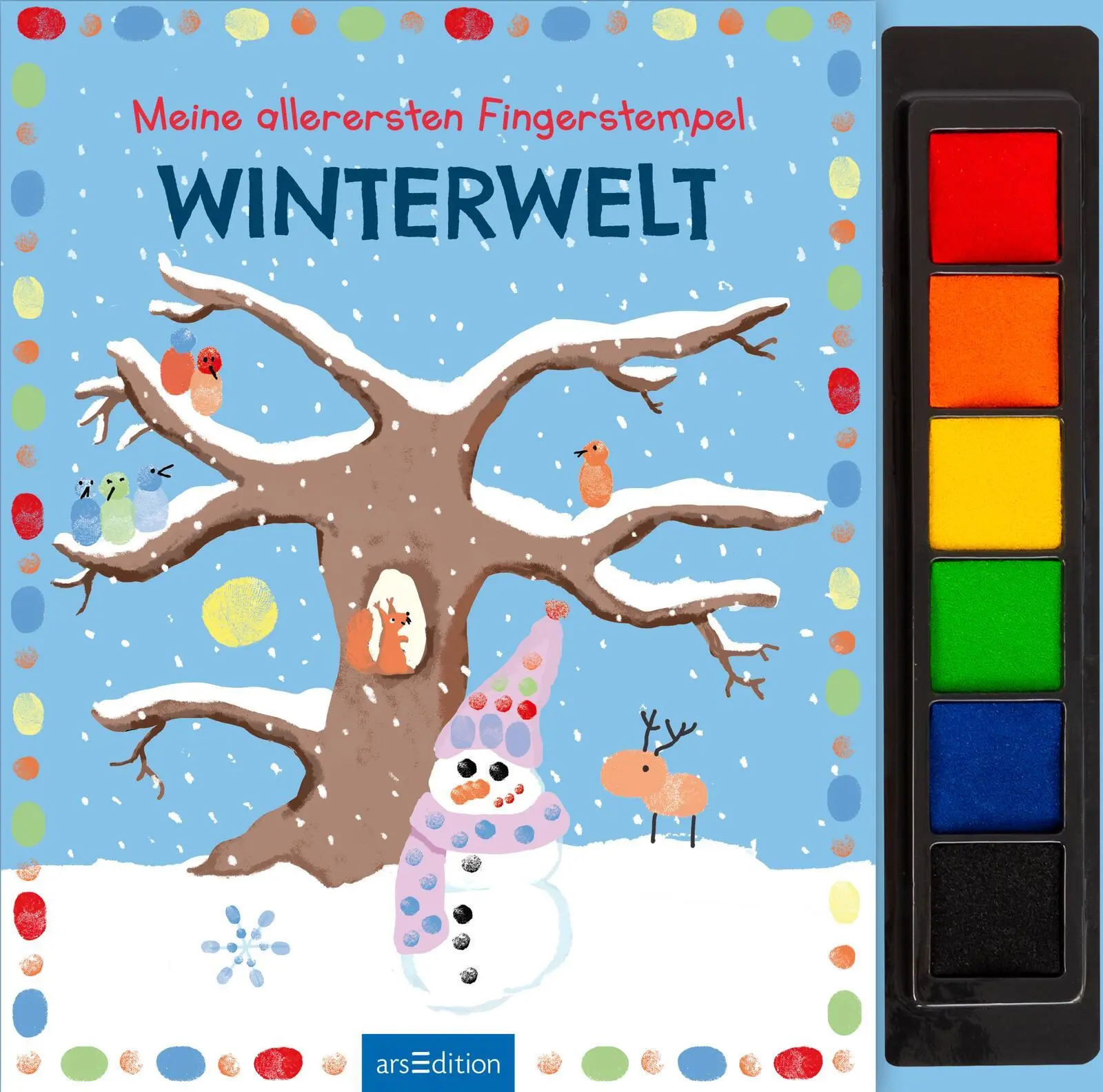 Cover: 9783845865454 | Meine allerersten Fingerstempel Winterwelt | Katja Mensing | Buch