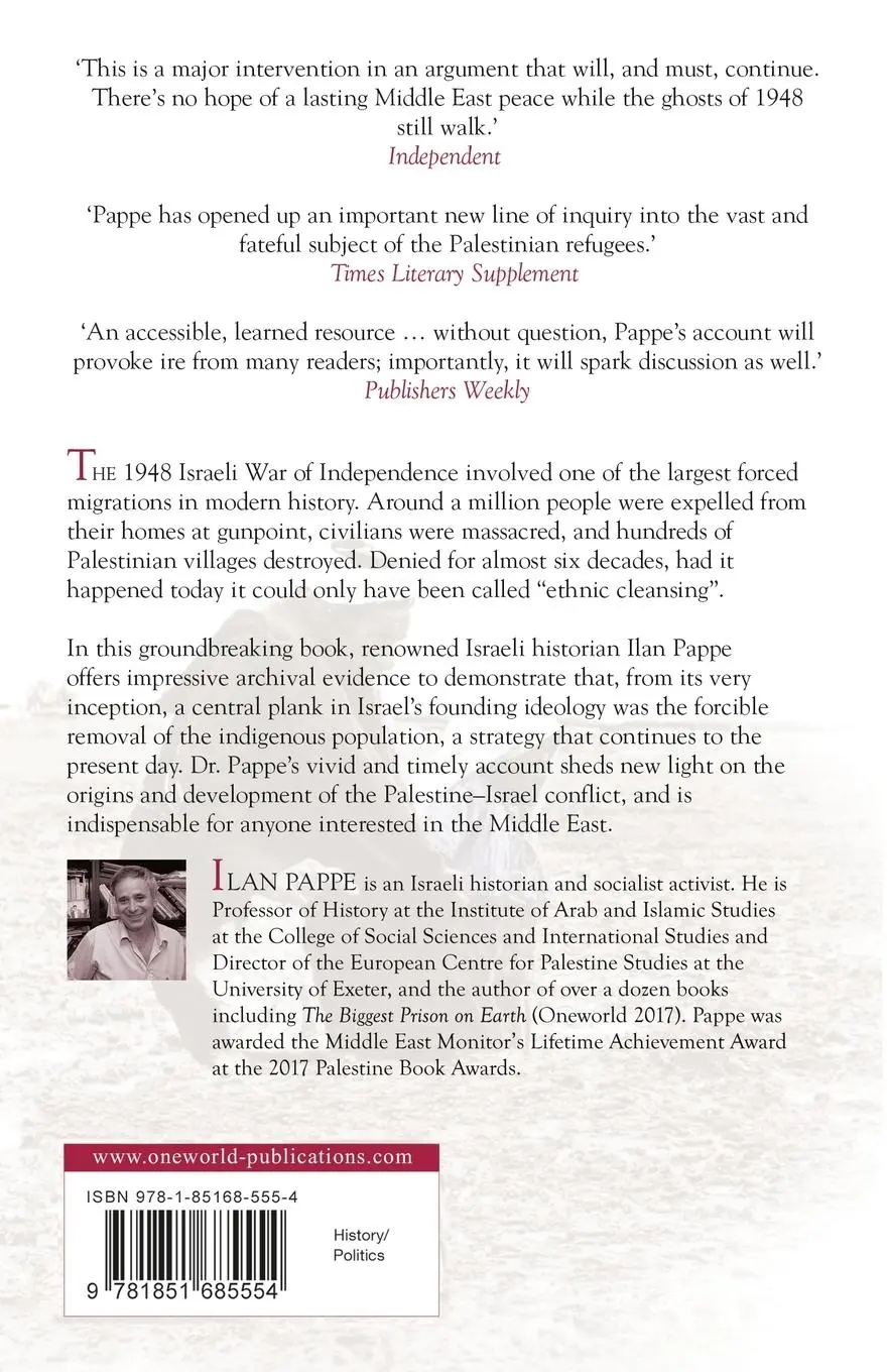 Rückseite: 9781851685554 | The Ethnic Cleansing of Palestine | Ilan Pappe | Taschenbuch | XVIII