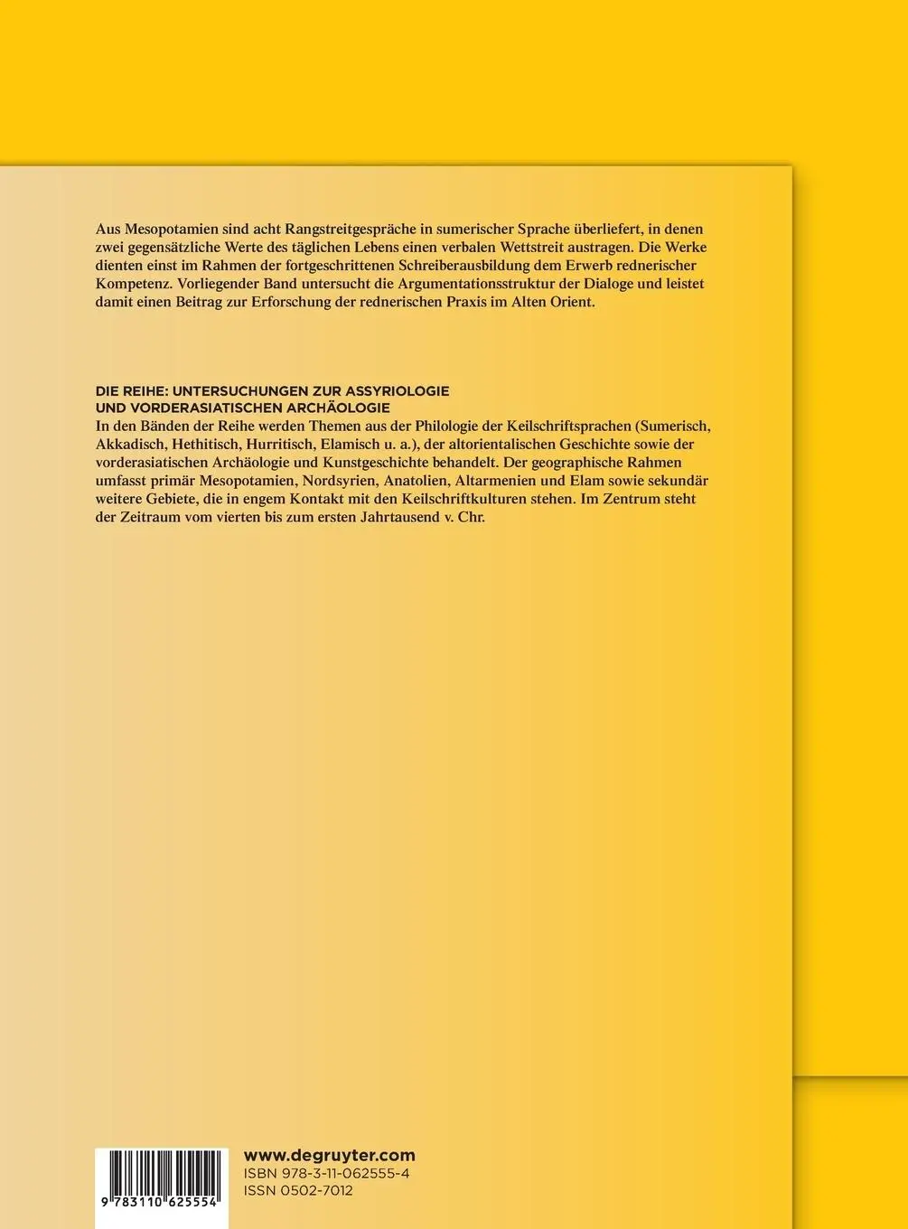 Rückseite: 9783110625554 | ,Was sprach der eine zum anderen?' | Catherine Mittermayer | Buch | X