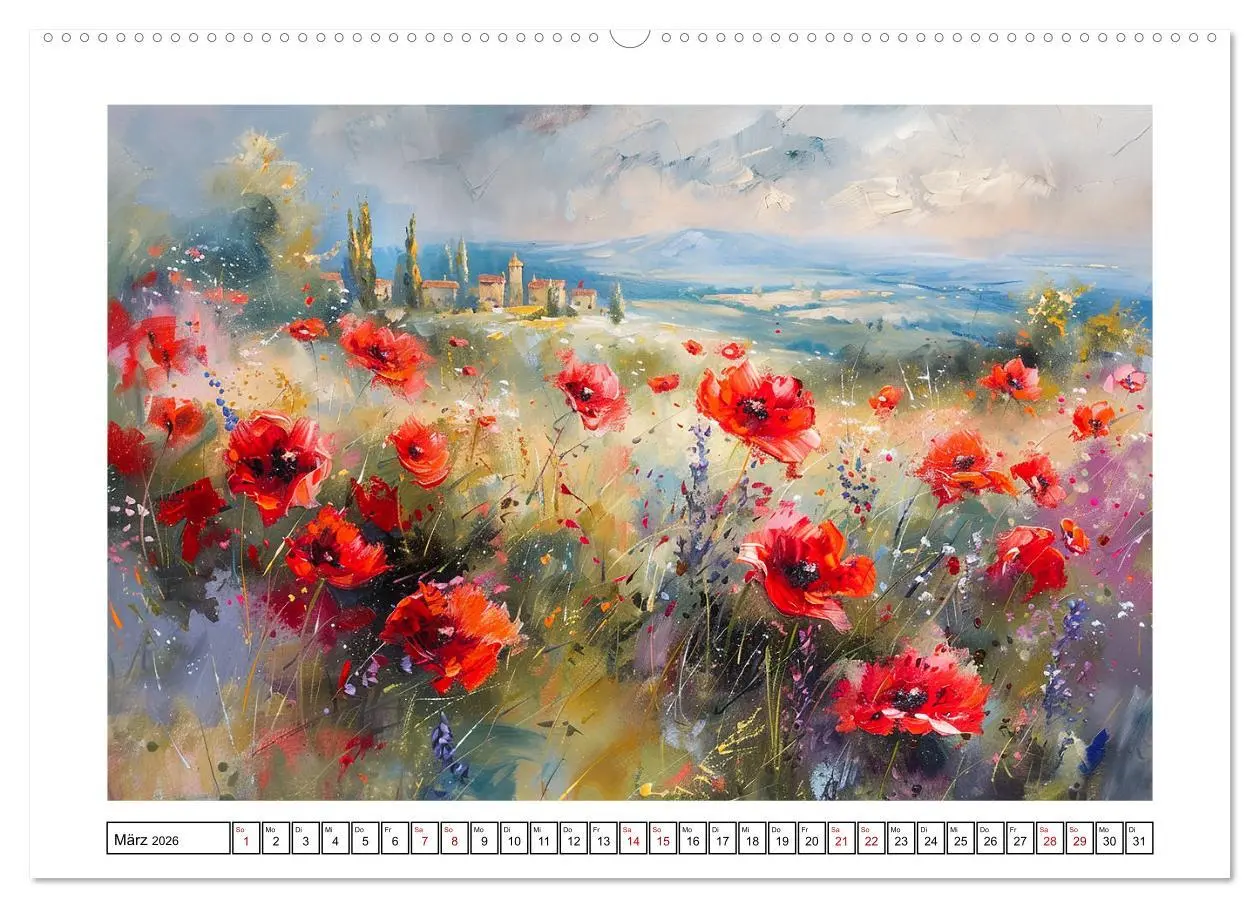 Bild: 9783457395554 | Toskana bis Provence (Wandkalender 2026 DIN A2 quer), CALVENDO...