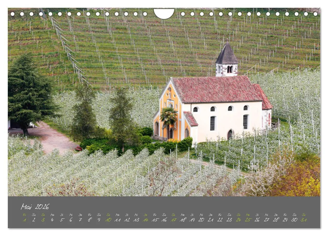 Bild: 9783457775554 | Romantisches Südtirol (Wandkalender 2026 DIN A4 quer), CALVENDO...