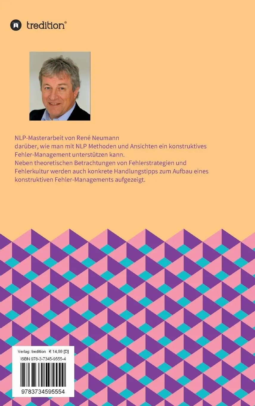 Rückseite: 9783734595554 | Wie kann NLP konstruktives Fehler-Management unterstützen ? | Neumann