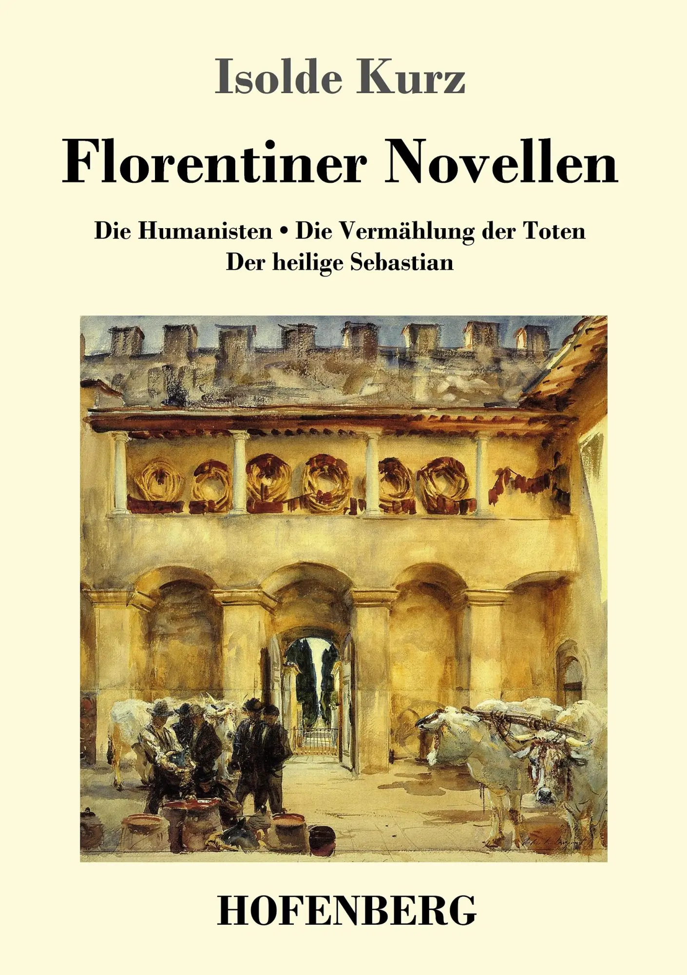 Cover: 9783743715554 | Florentiner Novellen | Isolde Kurz | Taschenbuch | 204 S. | Deutsch