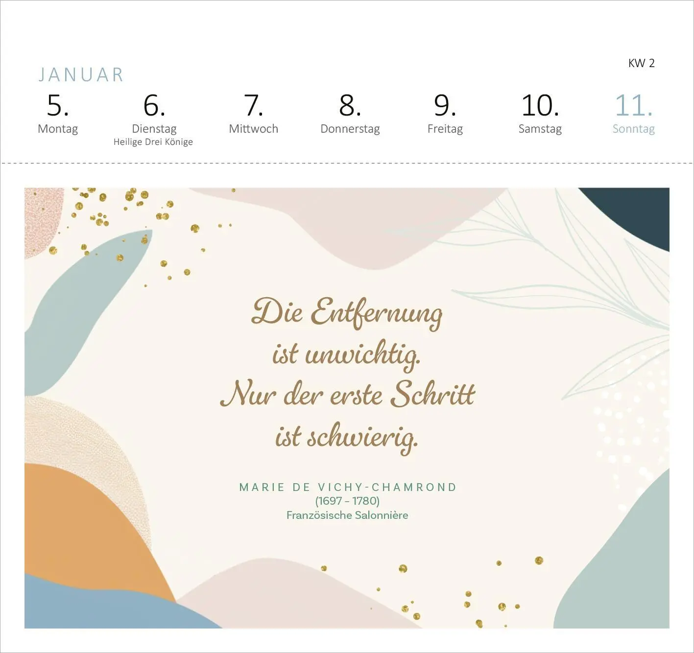 Bild: 4014489135654 | Postkartenkalender Kluge Frauen, die die Welt und uns inspirieren 2026