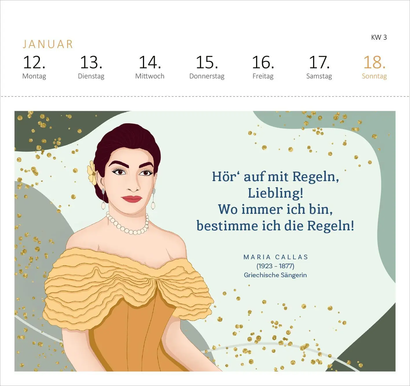 Bild: 4014489135654 | Postkartenkalender Kluge Frauen, die die Welt und uns inspirieren 2026