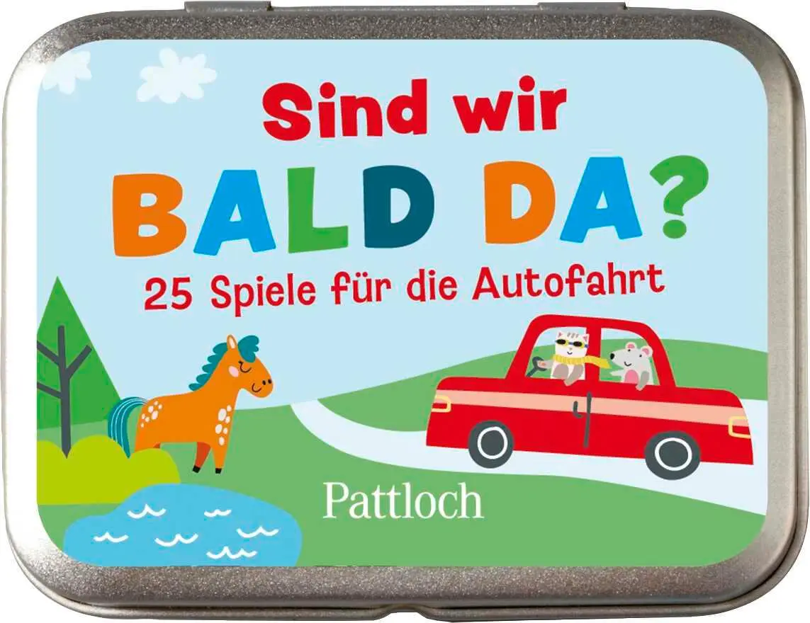 Cover: 4260308345654 | Sind wir bald da? 25 Spiele für die Autofahrt | Spiel | 25 S. | 2025