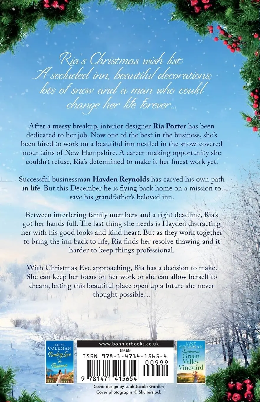 Rückseite: 9781471415654 | Christmas at the Snow Covered Inn | Lucy Coleman | Taschenbuch | 2023