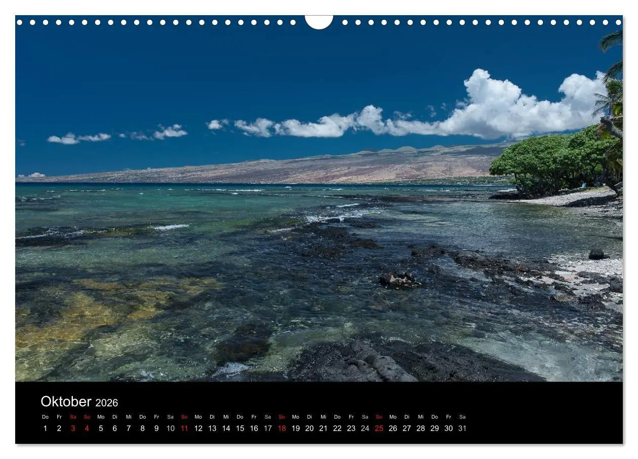 Bild: 9783516165654 | Hawaiianische Träume Big Island (Wandkalender 2026 DIN A3 quer),...