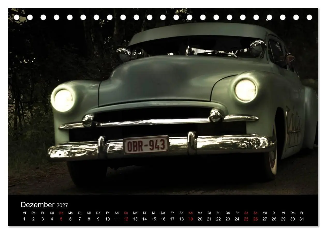 Bild: 9783594075654 | Außergewöhnliche Autos - Hot Rods (Tischkalender 2027 DIN A5 quer),...
