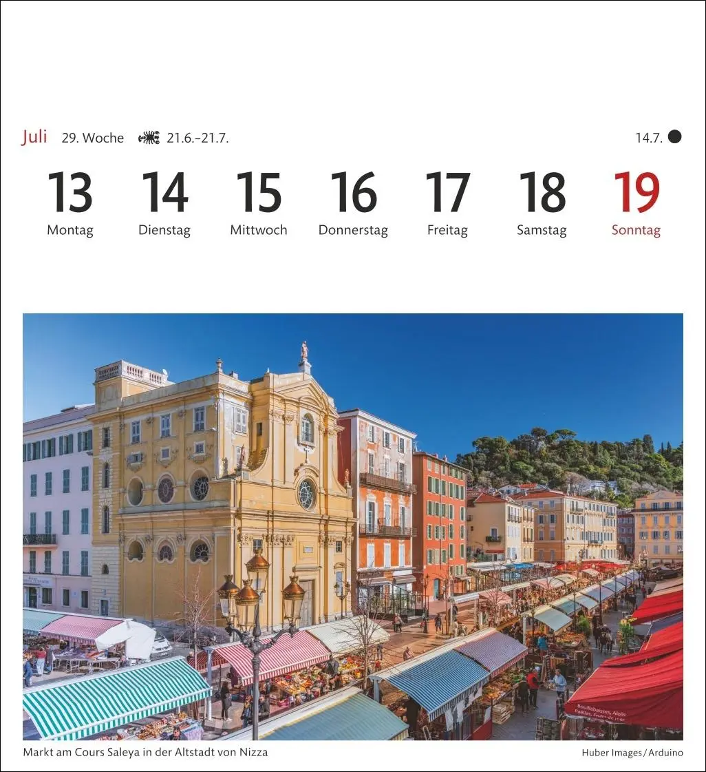 Bild: 9783840035654 | Provence Sehnsuchtskalender 2026 - Wochenkalender mit 53 Postkarten