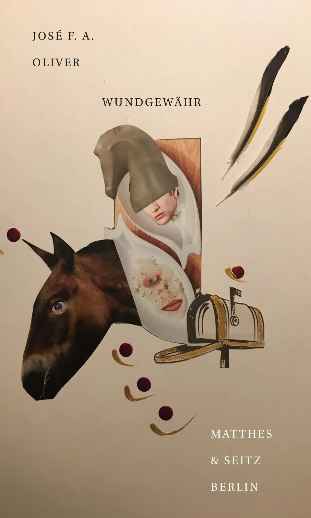 Cover: 9783957575654 | wundgewähr | José F. A. Oliver | Buch | Dichtung | 224 S. | Deutsch