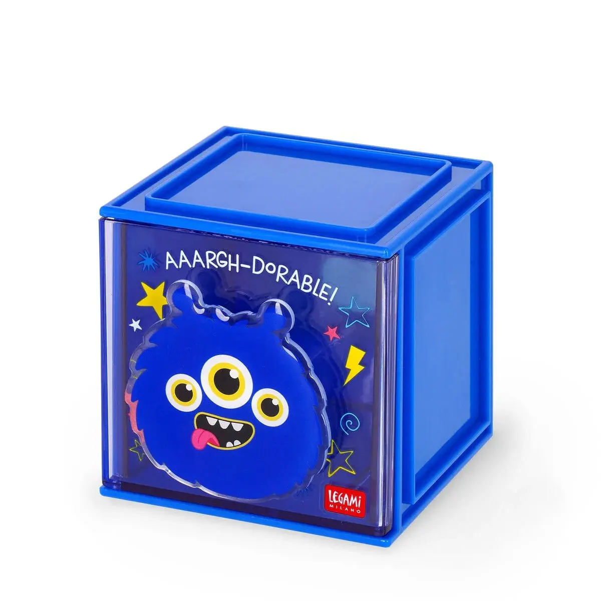Cover: 8052694035754 | Legami Schreibtischbox Cutie Cube - Monster | Legami Cutie Cube | 2025