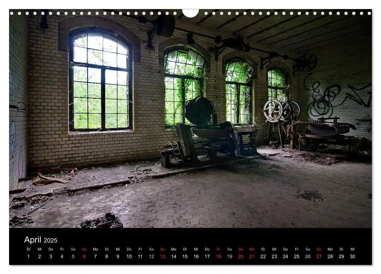 Bild: 9783435665754 | Verlassene Orte - Berlin - Brandenburg (Wandkalender 2025 DIN A3...