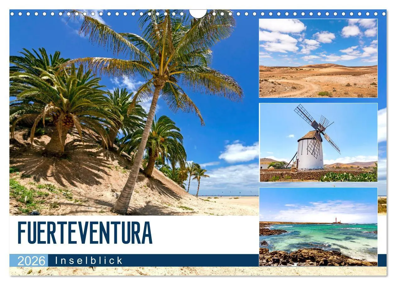 Cover: 9783457825754 | FUERTEVENTURA - Inselblick (Wandkalender 2026 DIN A3 quer),...