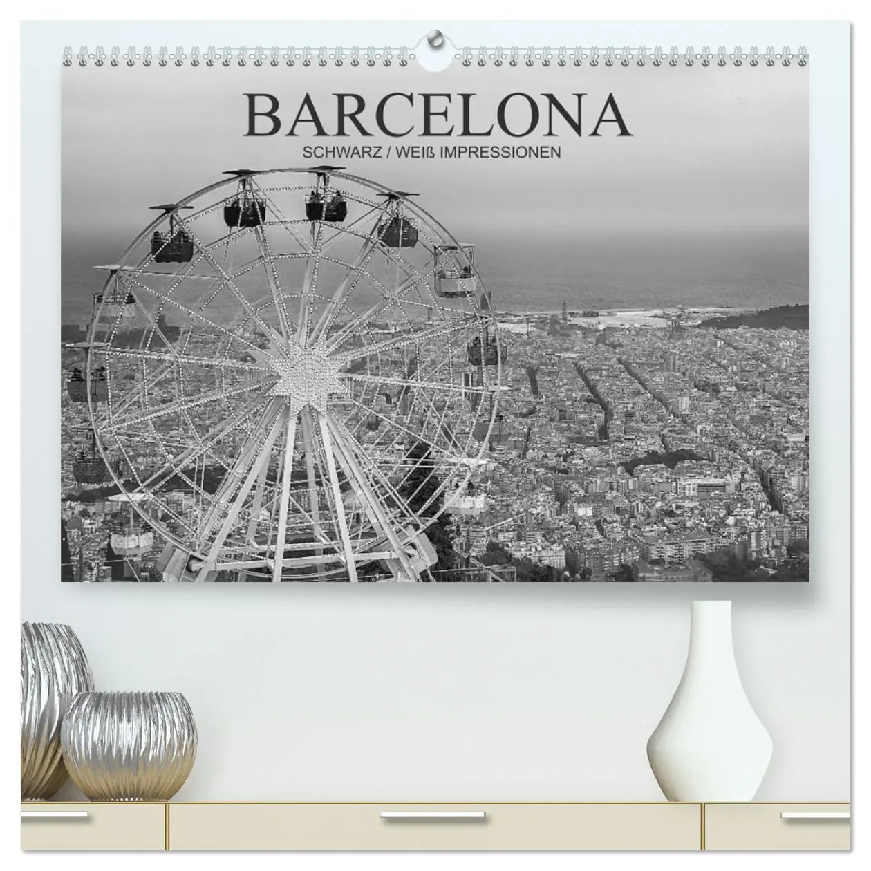 Cover: 9783516085754 | Barcelona Schwarz / Weiß Impressionen (hochwertiger Premium...