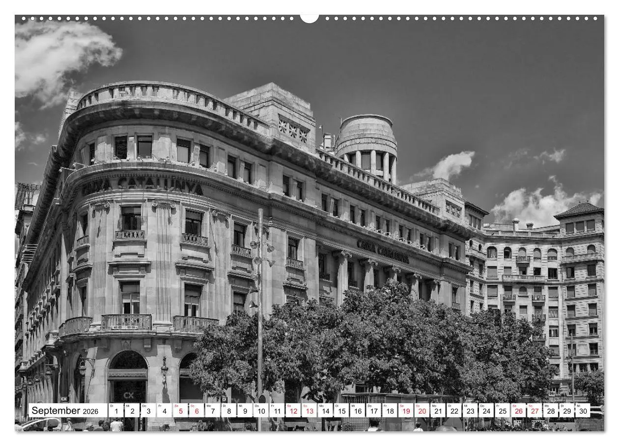 Bild: 9783516085754 | Barcelona Schwarz / Weiß Impressionen (hochwertiger Premium...