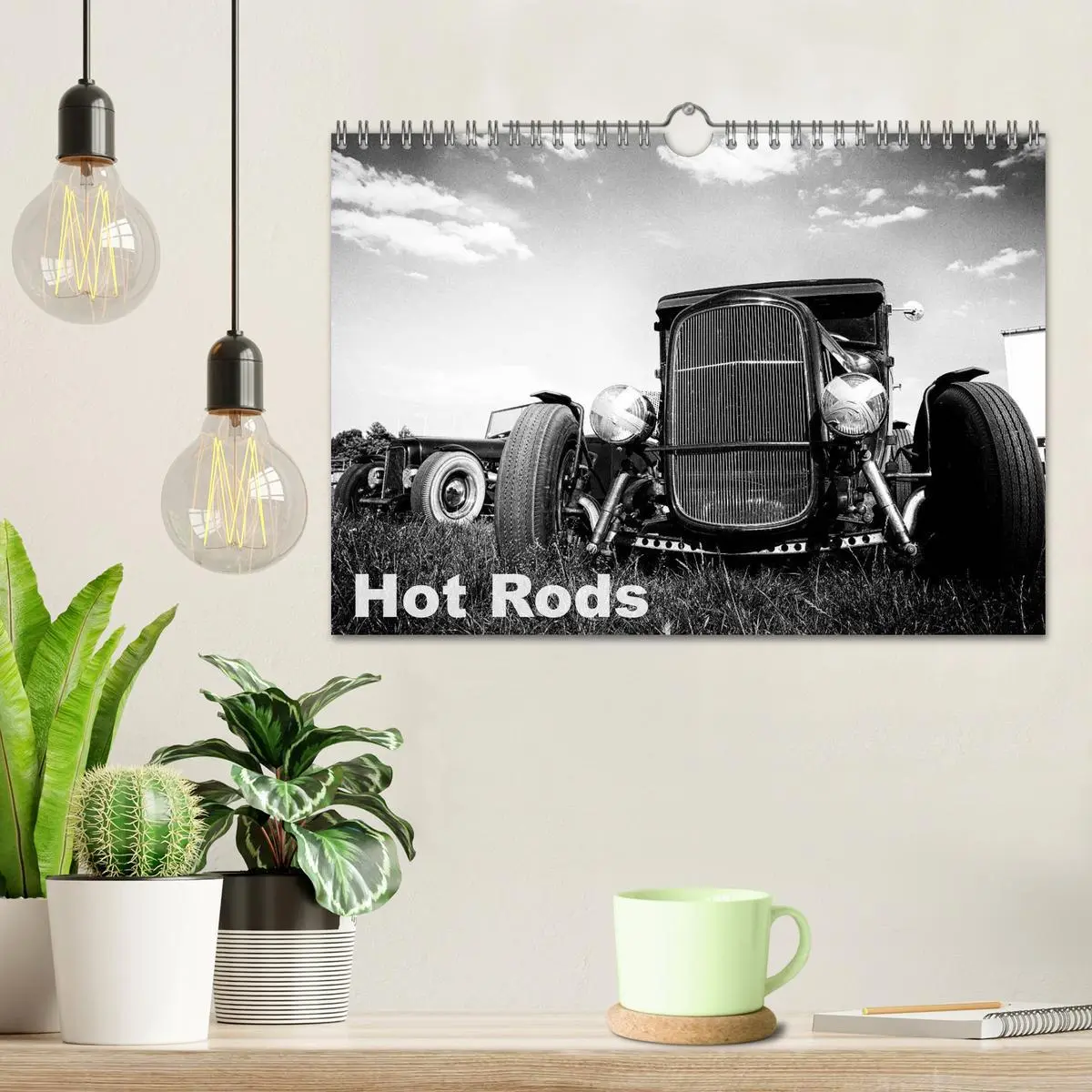 Bild: 9783516155754 | Hot Rods (Wandkalender 2026 DIN A4 quer), CALVENDO Monatskalender