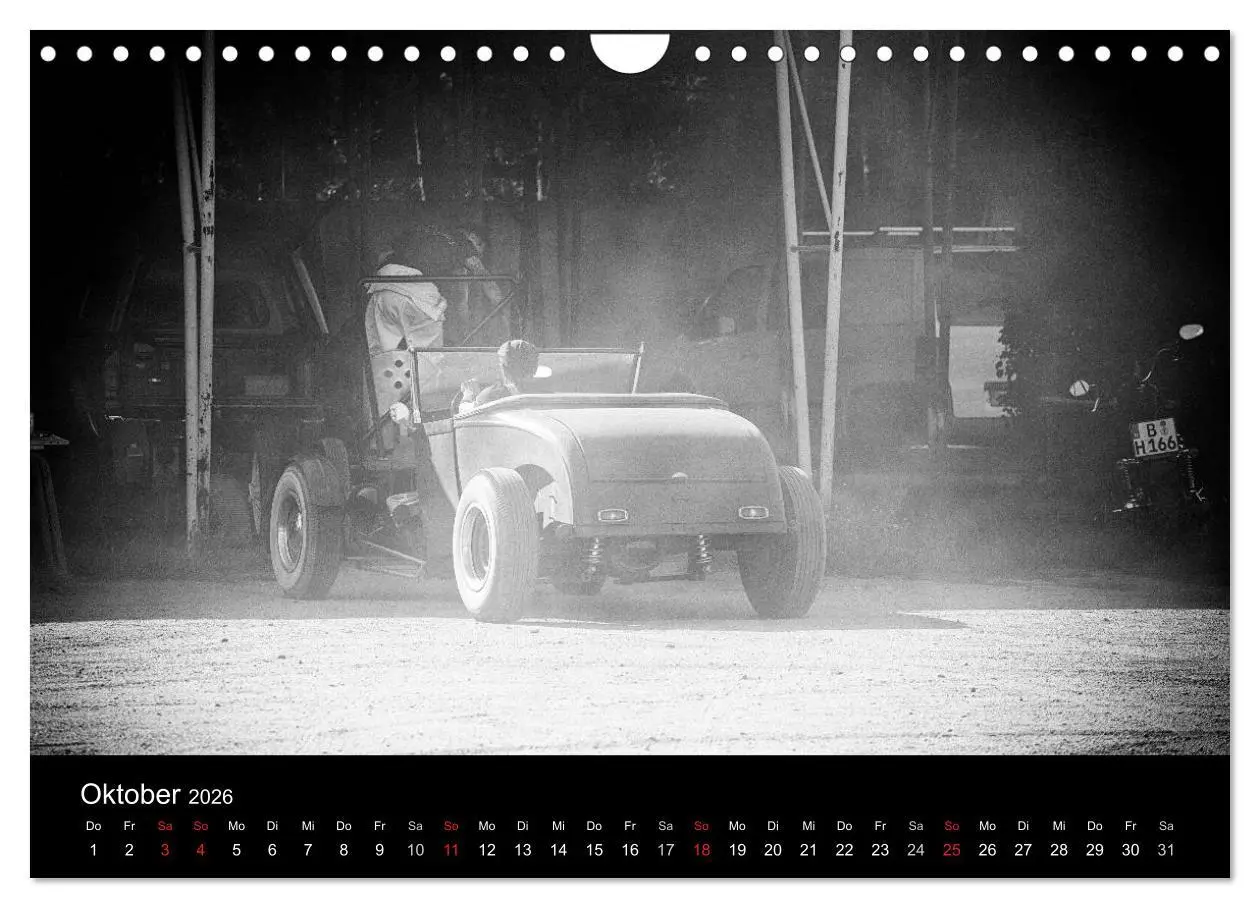 Bild: 9783516155754 | Hot Rods (Wandkalender 2026 DIN A4 quer), CALVENDO Monatskalender