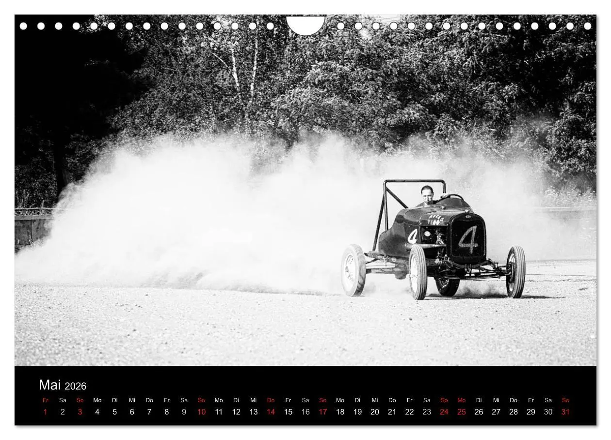 Bild: 9783516155754 | Hot Rods (Wandkalender 2026 DIN A4 quer), CALVENDO Monatskalender