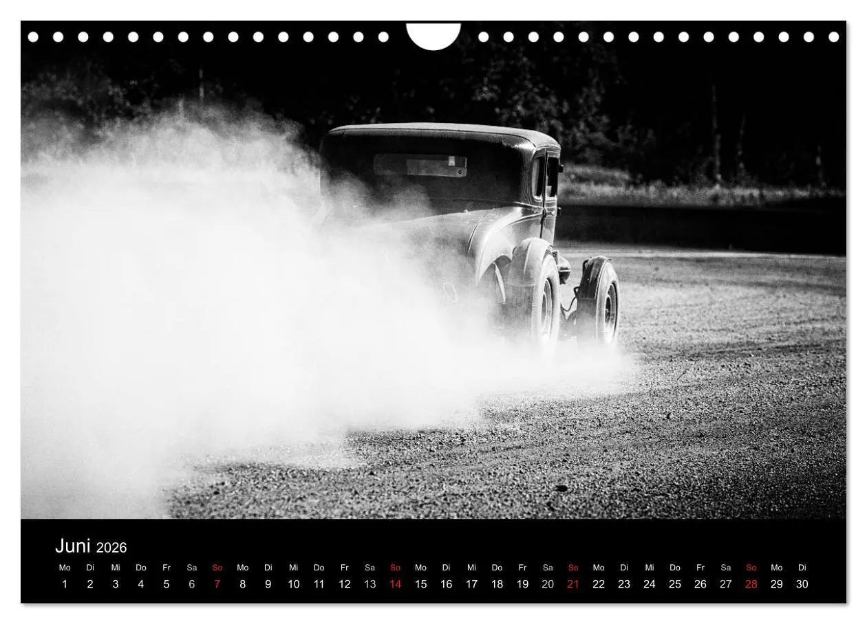Bild: 9783516155754 | Hot Rods (Wandkalender 2026 DIN A4 quer), CALVENDO Monatskalender