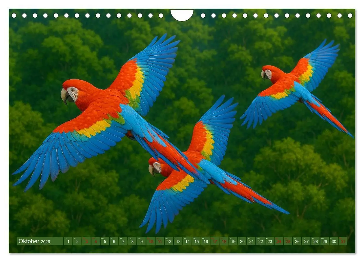 Bild: 9783516605754 | Über dem Vogelflug (Wandkalender 2026 DIN A4 quer), CALVENDO...