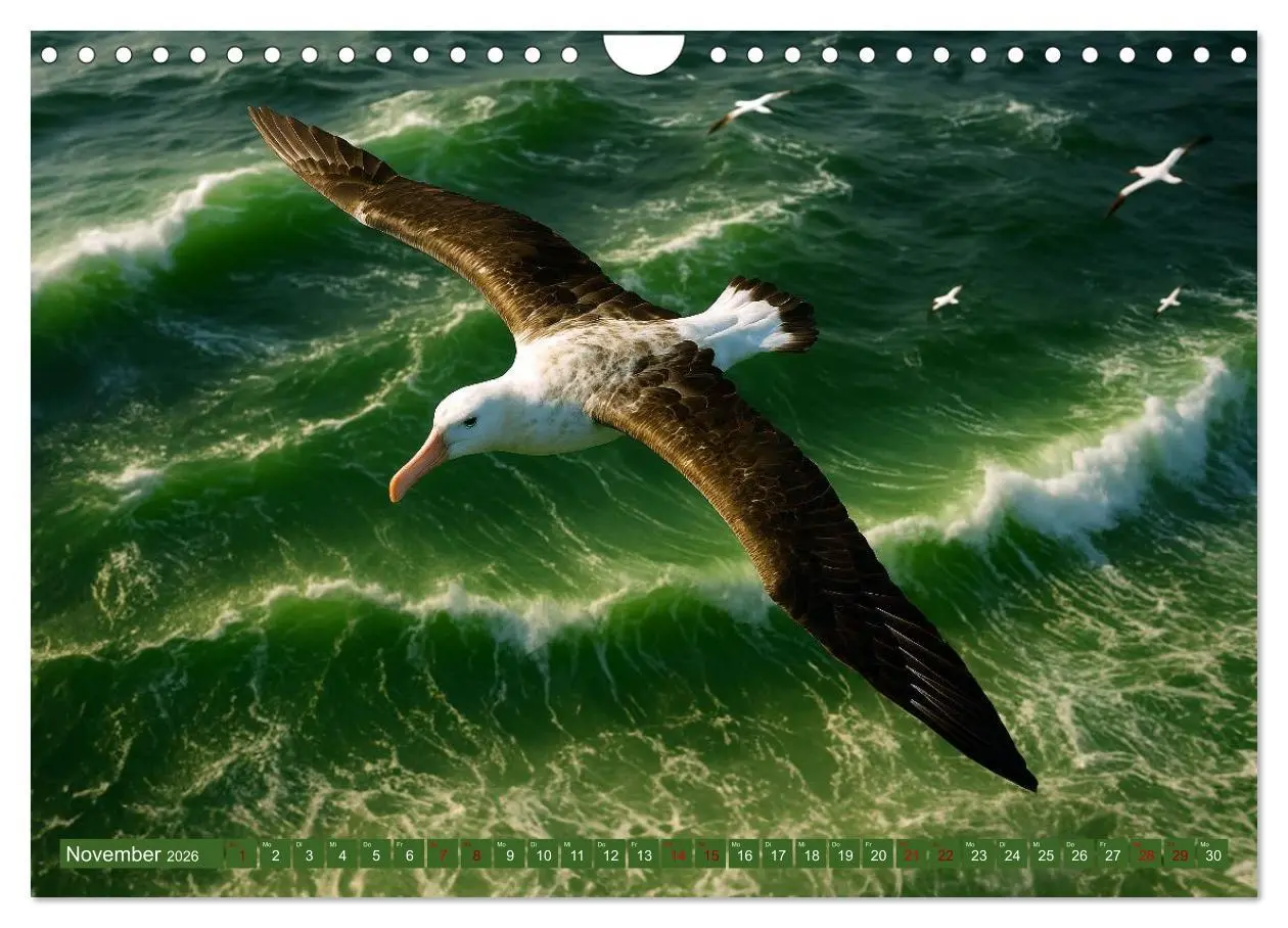 Bild: 9783516605754 | Über dem Vogelflug (Wandkalender 2026 DIN A4 quer), CALVENDO...