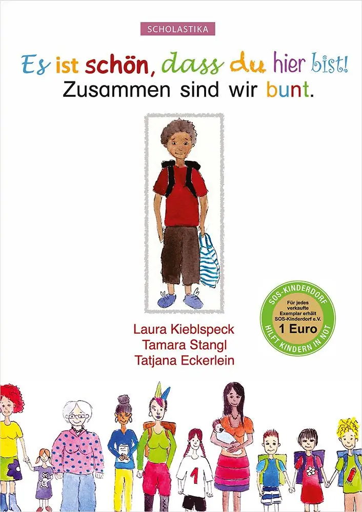 Cover: 9783981845754 | Es ist schön, dass du hier bist! | Zusammen sind wir bunt. | Buch