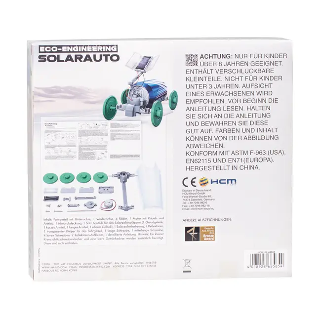 Bild: 4018928685854 | Green Science, Solarauto (Experimentierkasten) | Spiel | In Karton