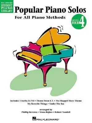 Cover: 9780793585854 | Popular Piano Solos - Level 4 | Hal Leonard Student Piano Library