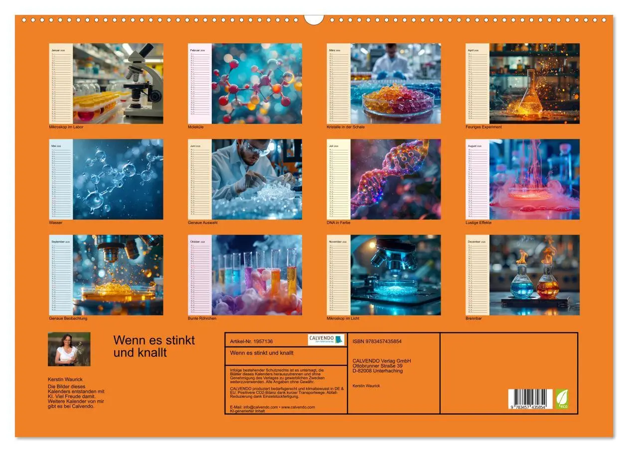 Bild: 9783457435854 | Wenn es stinkt und knallt (Wandkalender 2026 DIN A2 quer), CALVENDO...