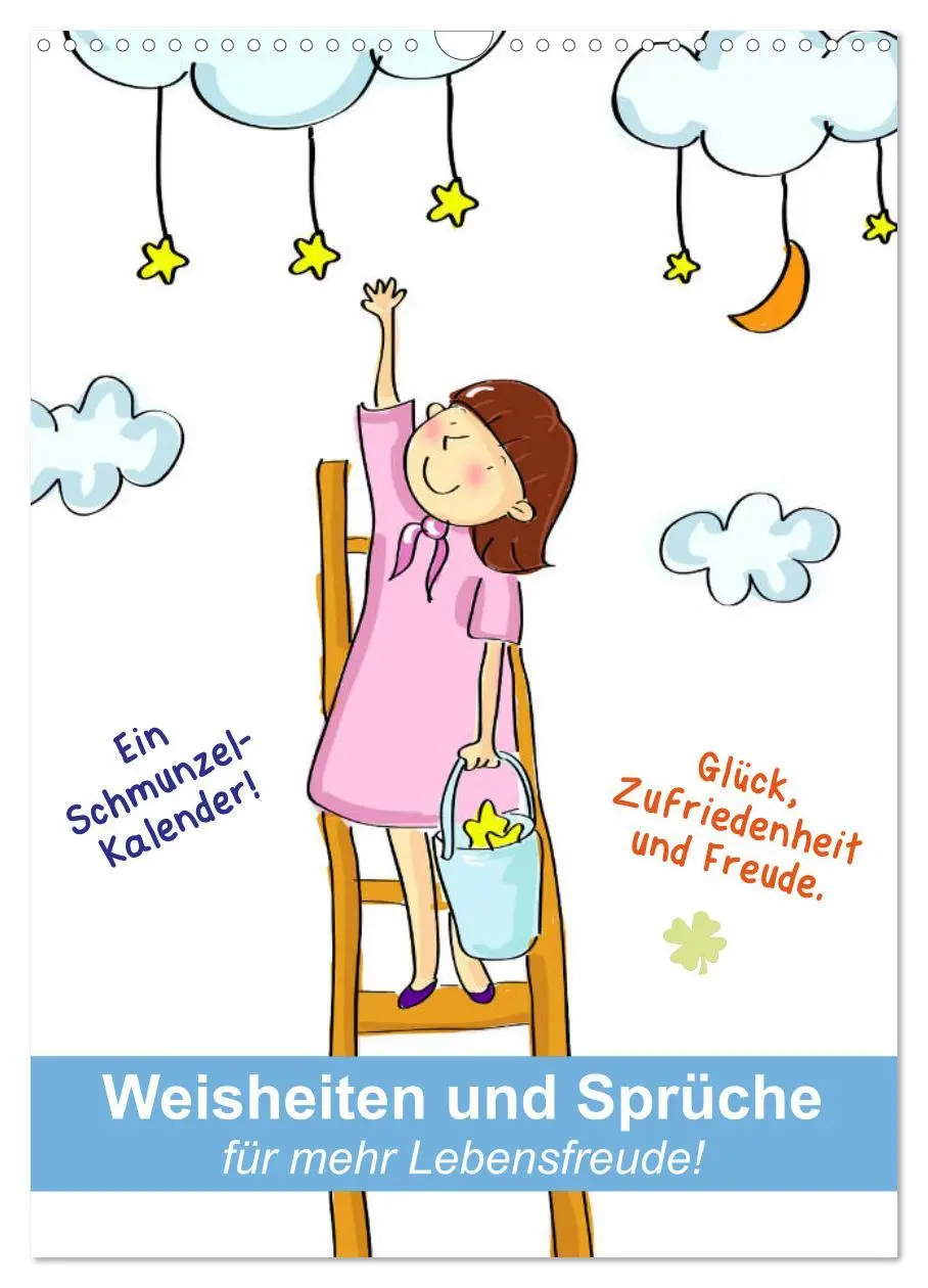 Cover: 9783516385854 | Weisheiten und Sprüche für mehr Lebensfreude! (Wandkalender 2026...