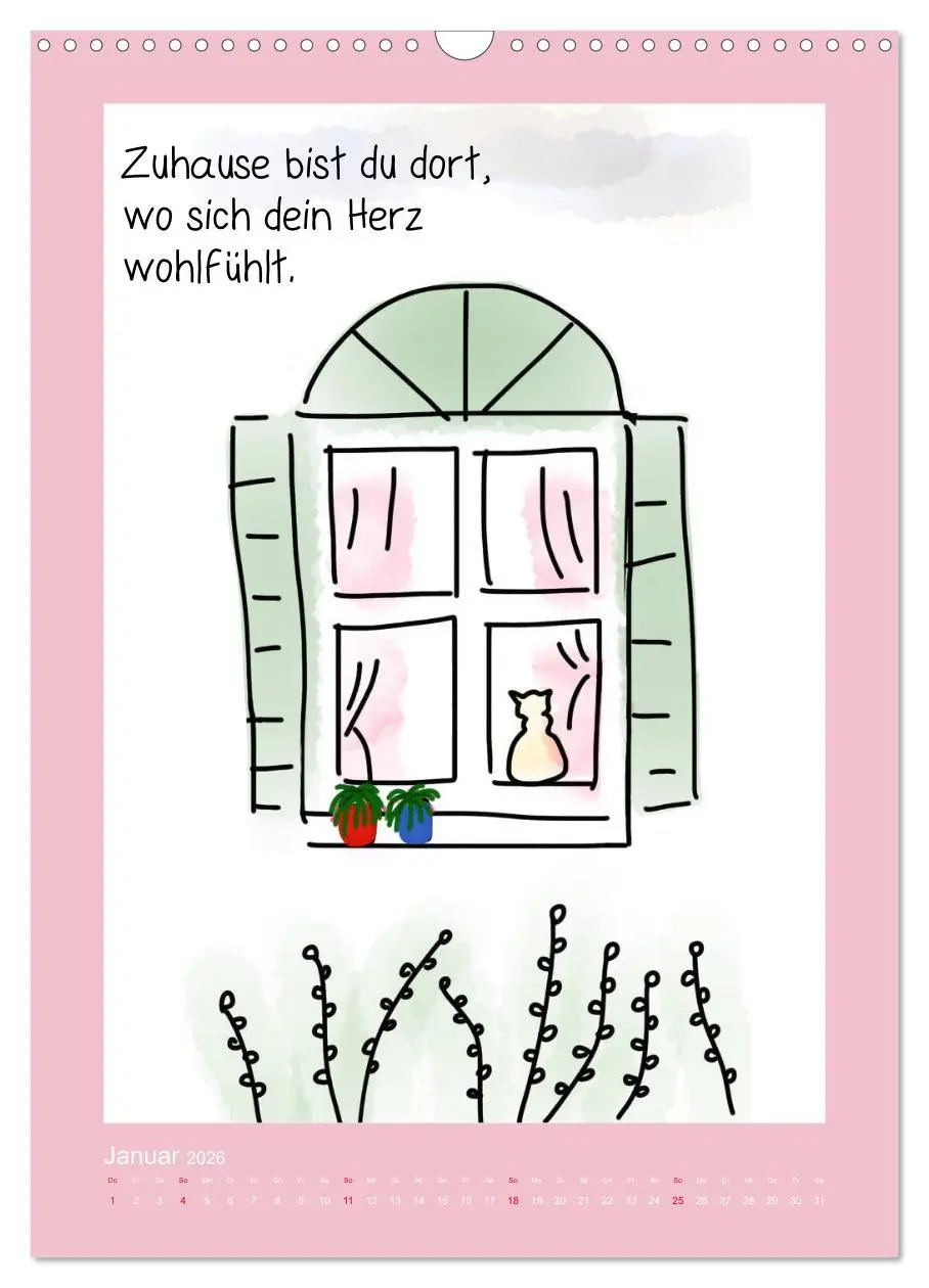 Bild: 9783516385854 | Weisheiten und Sprüche für mehr Lebensfreude! (Wandkalender 2026...