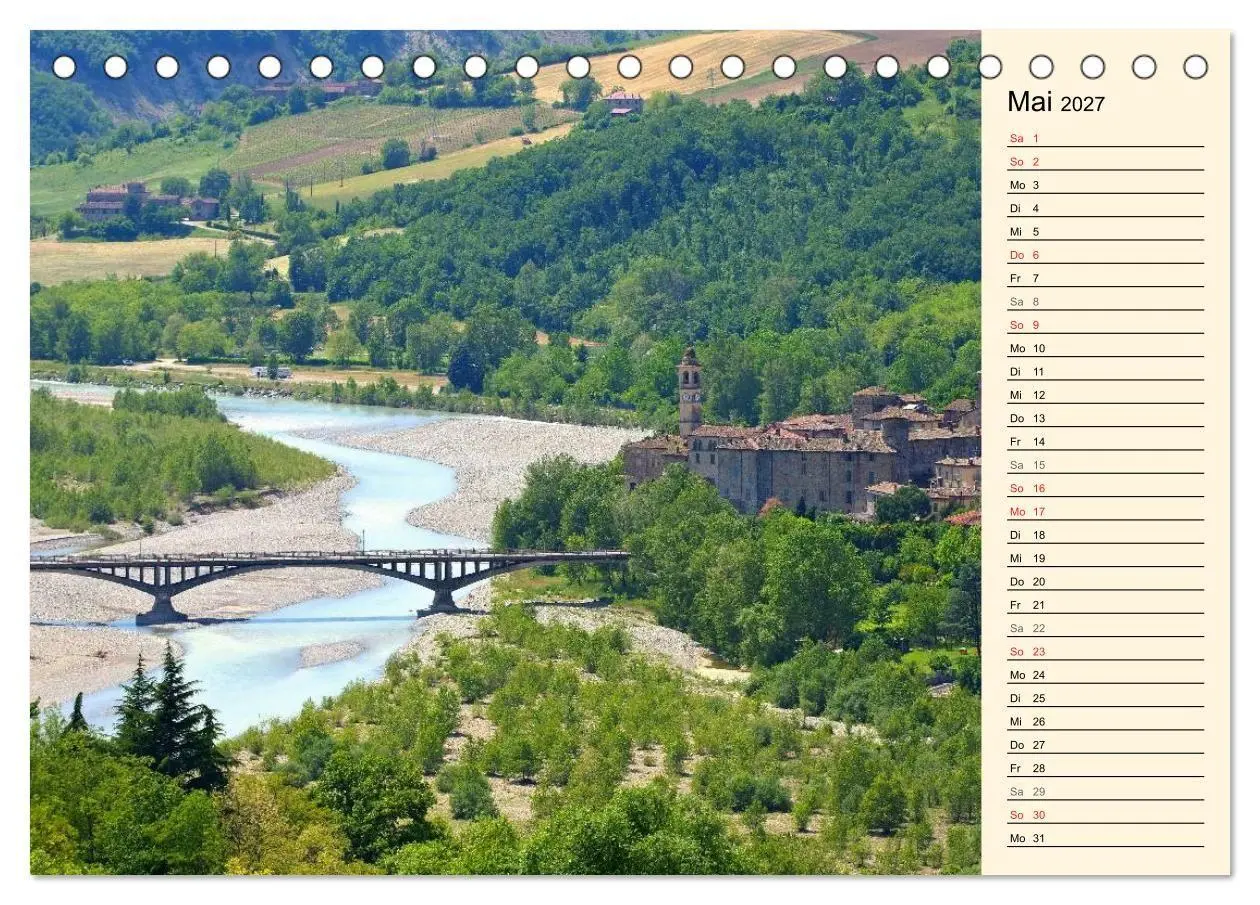 Bild: 9783569925854 | Emilia-Romagna (Tischkalender 2027 DIN A5 quer), CALVENDO...